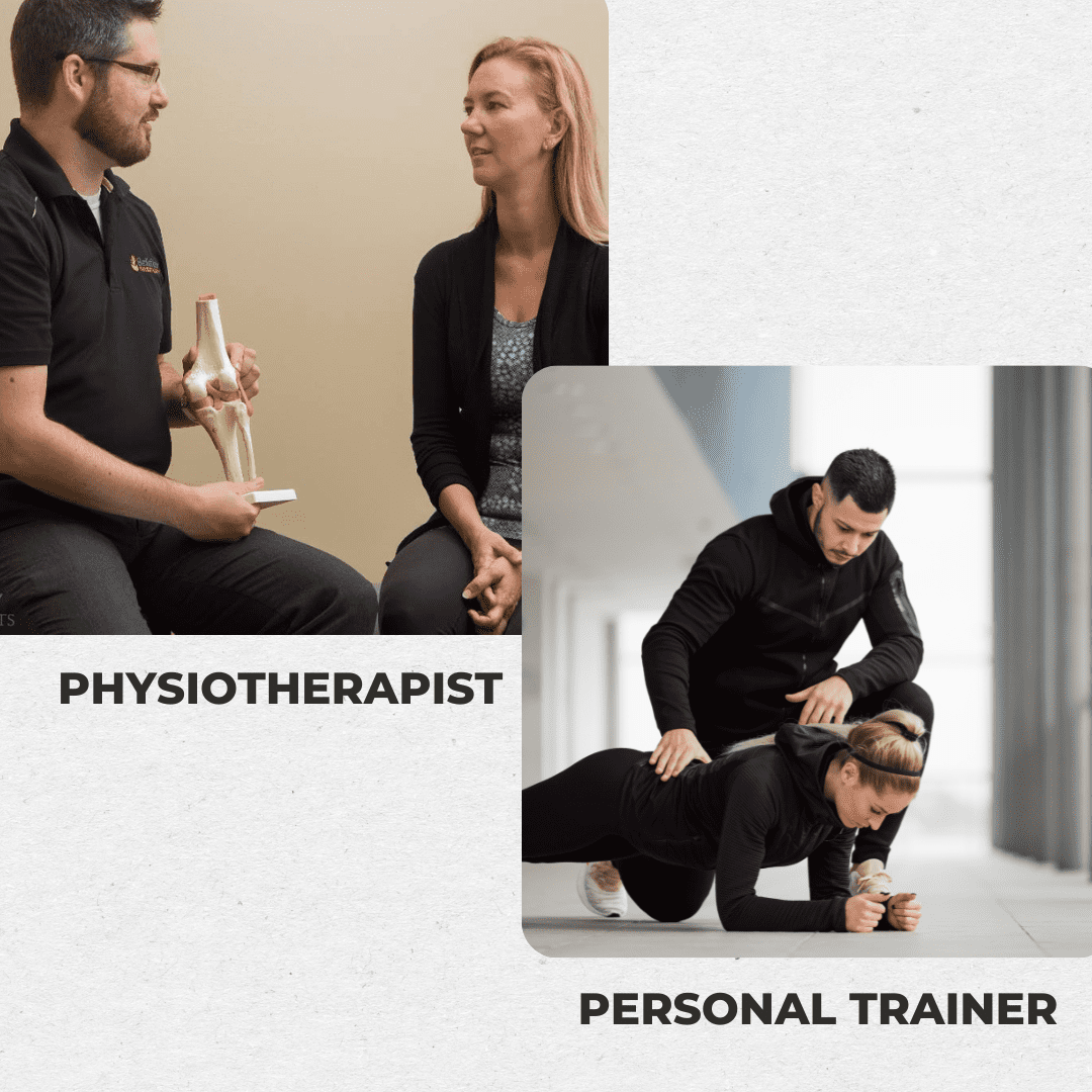 Personal Trainer vs Physiotherapist: Which of these 2 experts can benefit you more to achieve your goals?